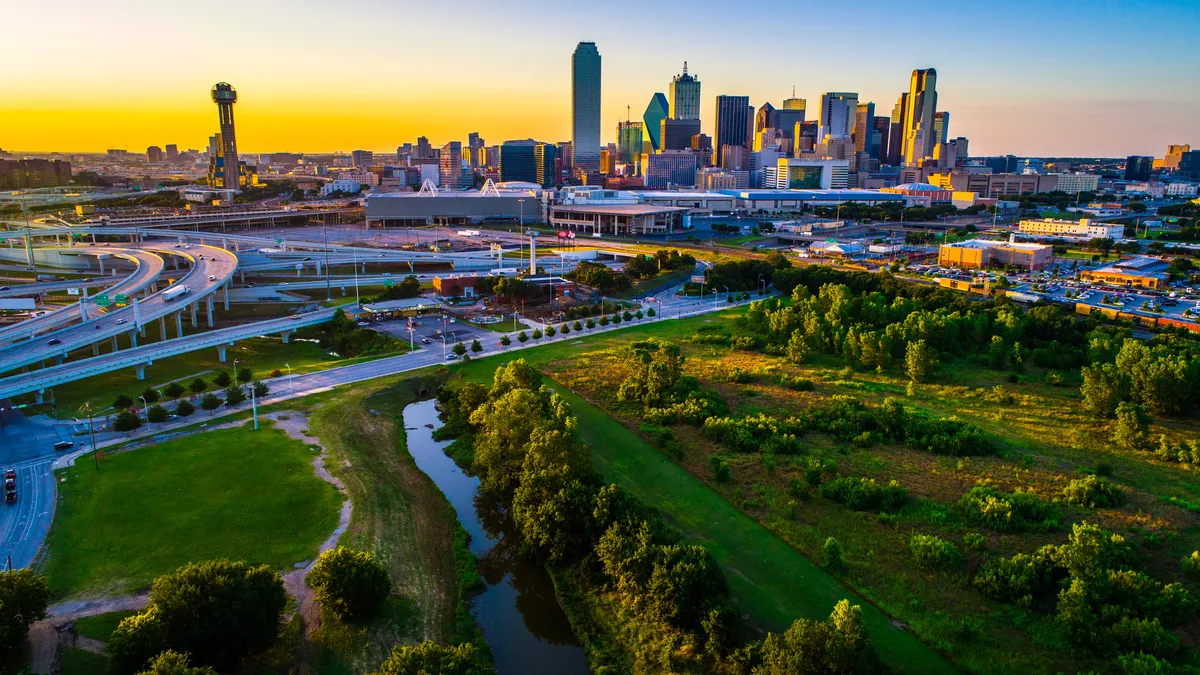 City skyline