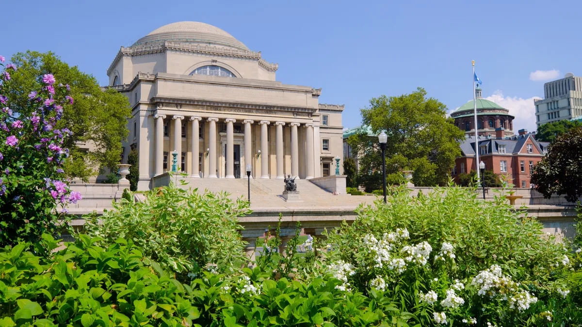 Low Memorial Library at Columbia University in New York City.