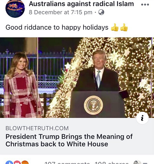 Facebook misleading story
