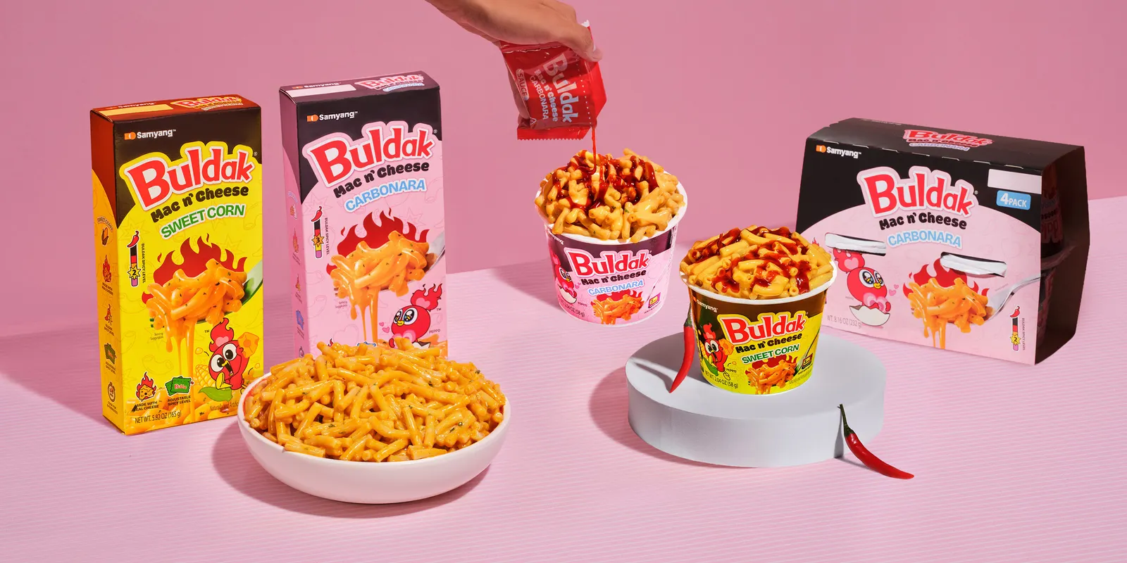 Buldak Mac &amp; Cheese