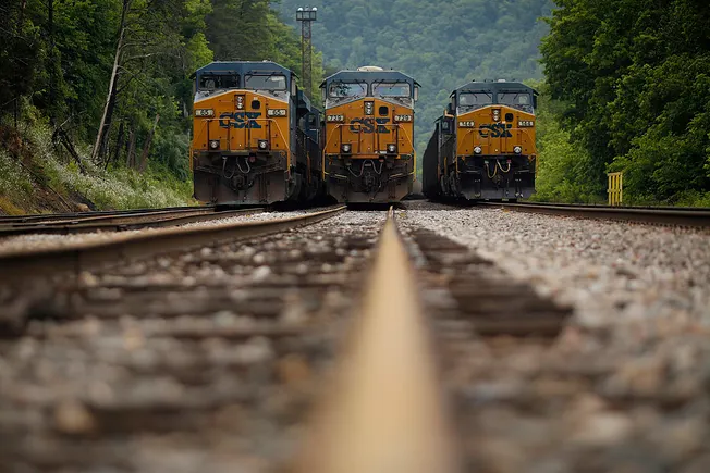 CSX sees rail conversion opportunities from battered trucking market