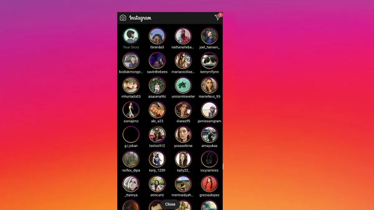 Instagram All Stories