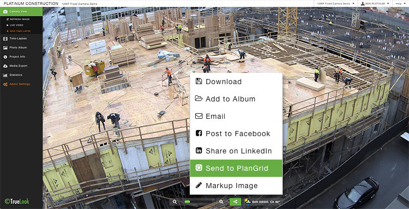 TrueLook construction camera technology integrates with Procore