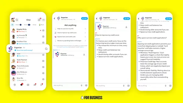 Snapchat AI Sponsored Snaps