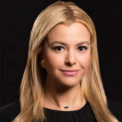 Headshot of Deva Roberts, SVP and general counsel at Douglas Elliman