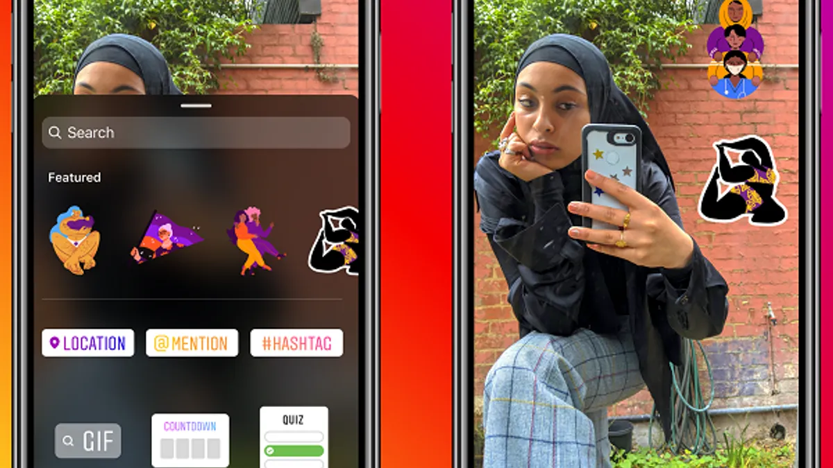 Instagram Women's Day Stickers