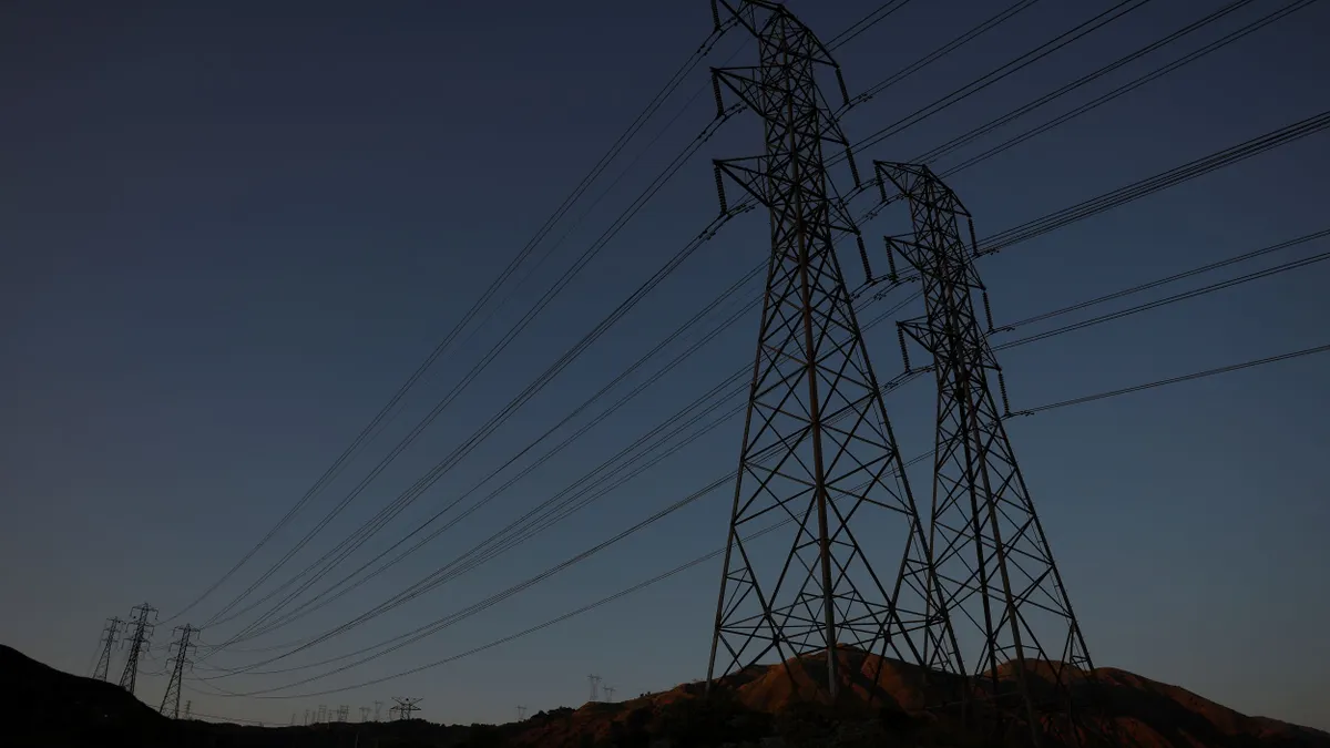 Electrical transmission towers