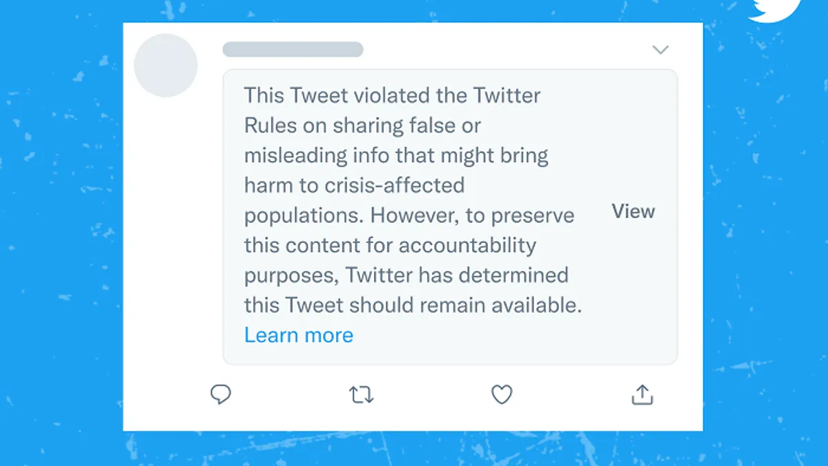 Twitter crisis