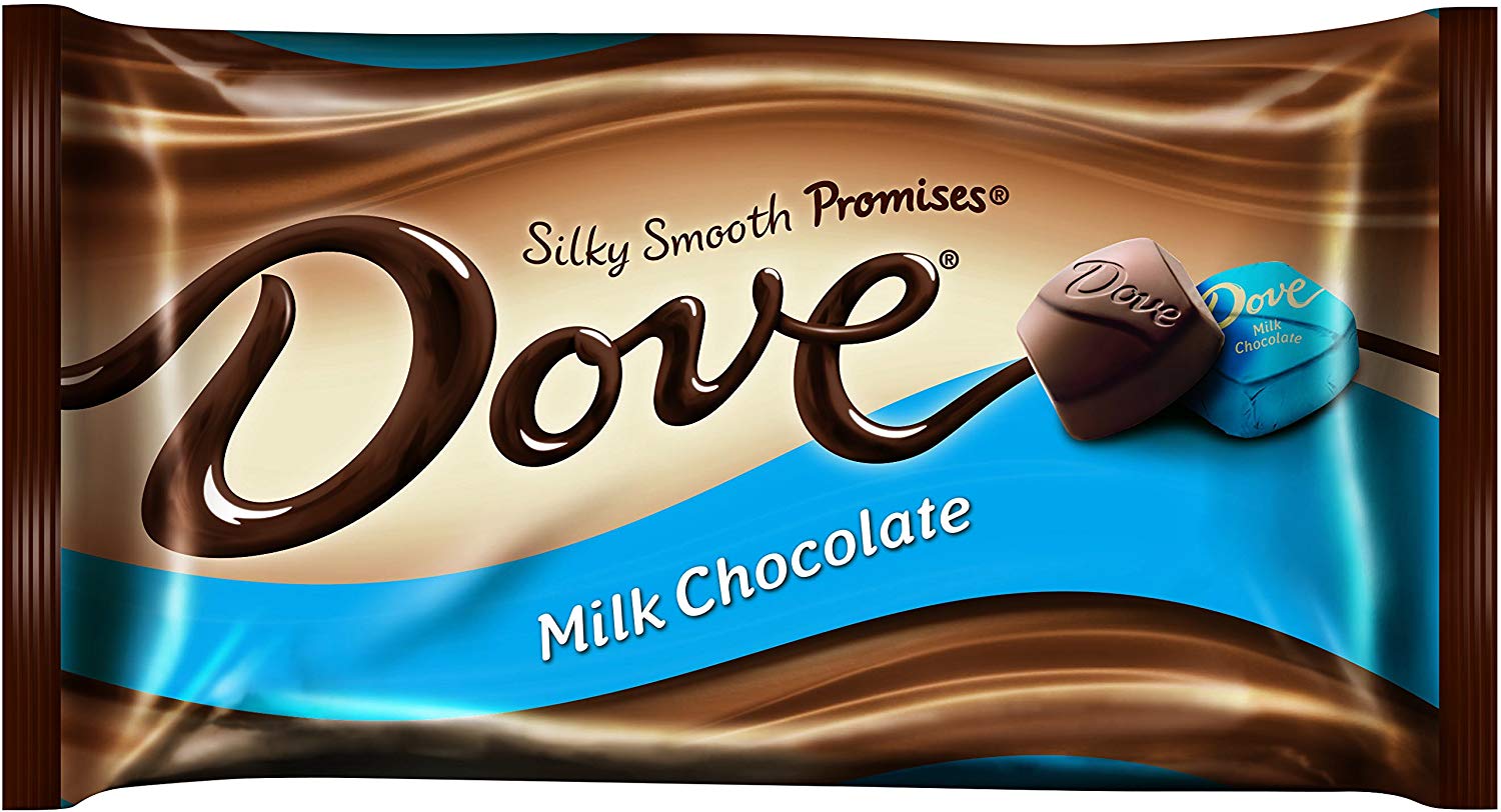 Dove chocolate packacging