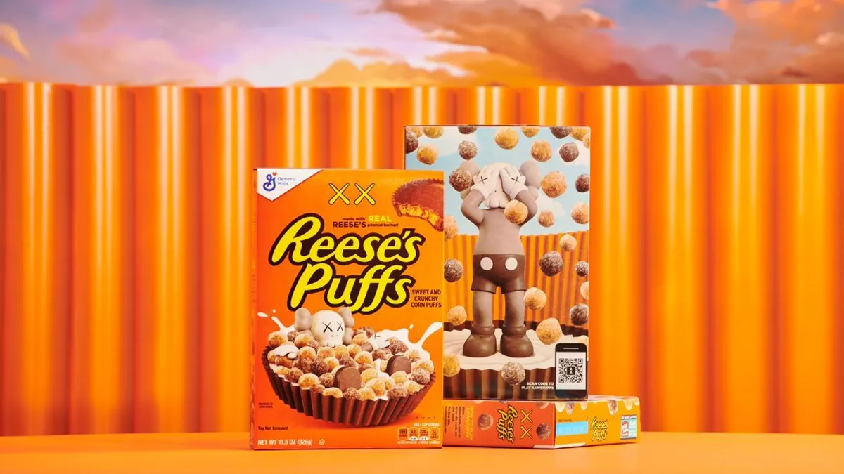 Reese's Puffs' AR box