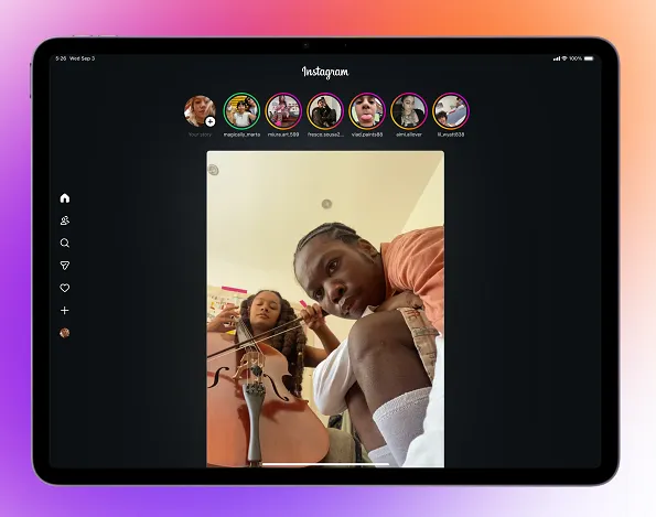 Instagram for iPad
