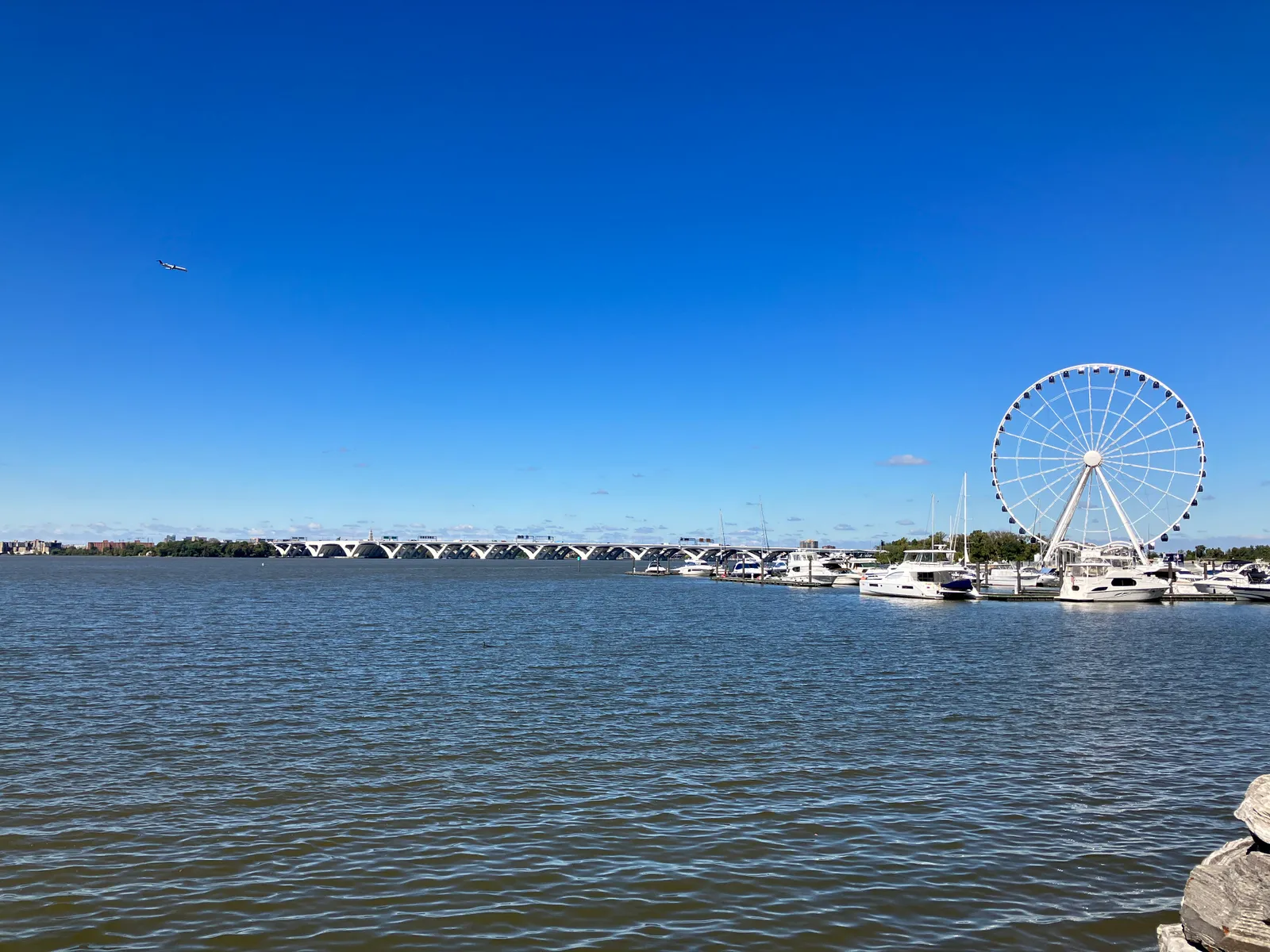 The view from National Harbor, Maryland, where the Smart Cities Connect conference was held Sept. 26-29, 2022.