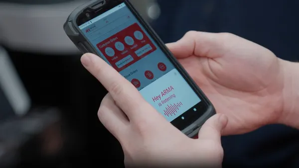 Ace Hardware's AI assistant on a smartphone.