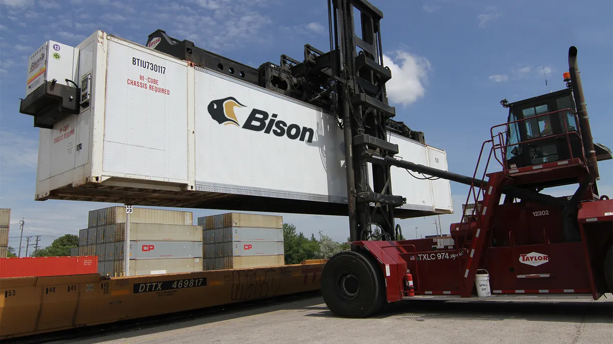 Bison Transport intermodal CPKC