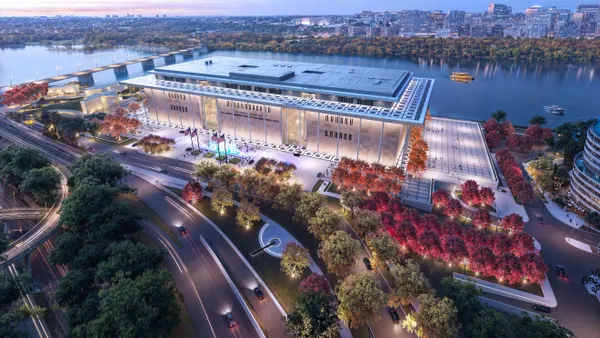 Kennedy Center for the Performing Arts, rendering, Floca, Trump
