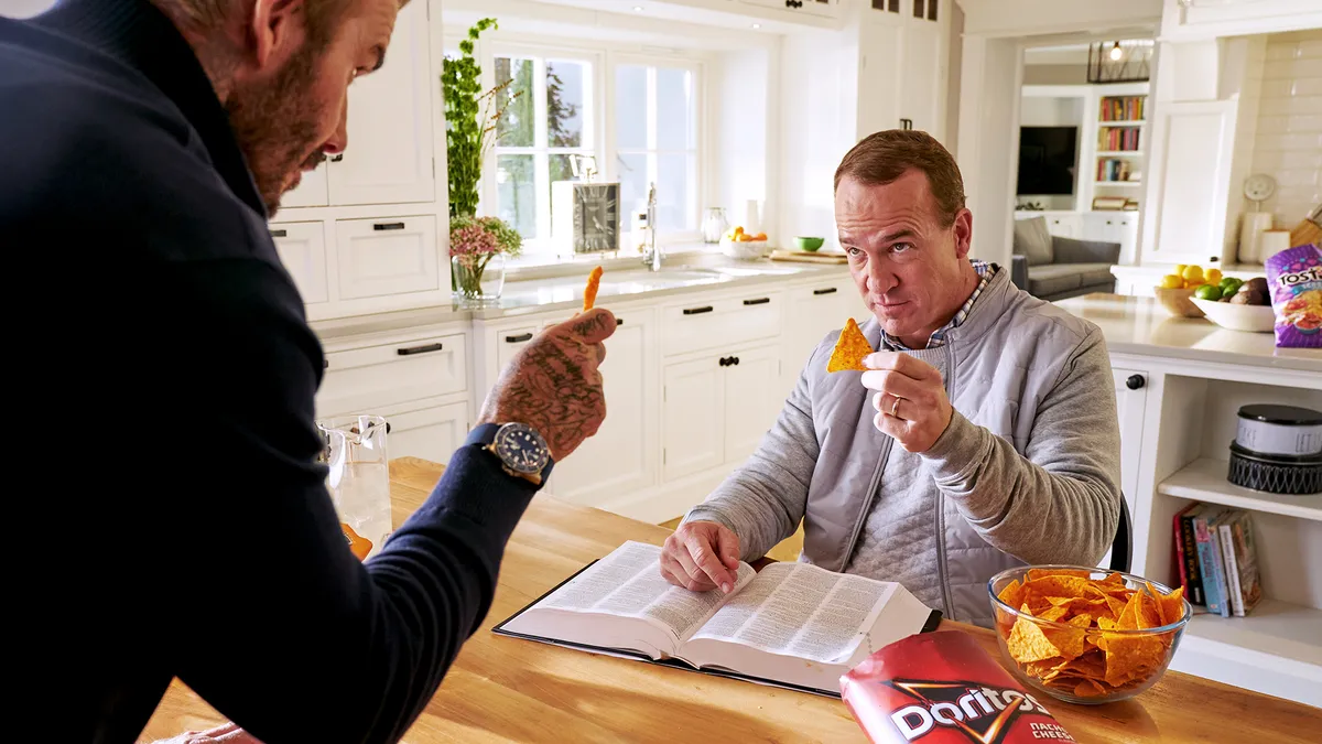 David Beckham and Peyton Manning for Frito-Lay