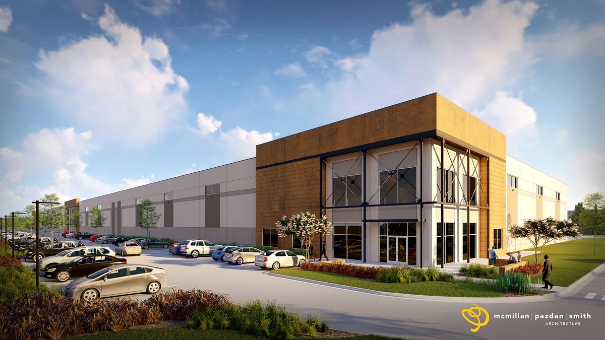 The parts distribution center will be located in Greenville, South Carolina.