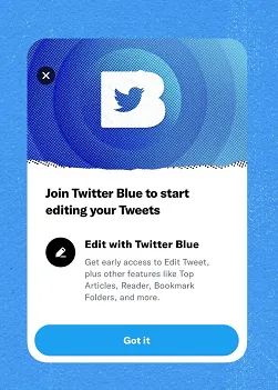 Tweet editing
