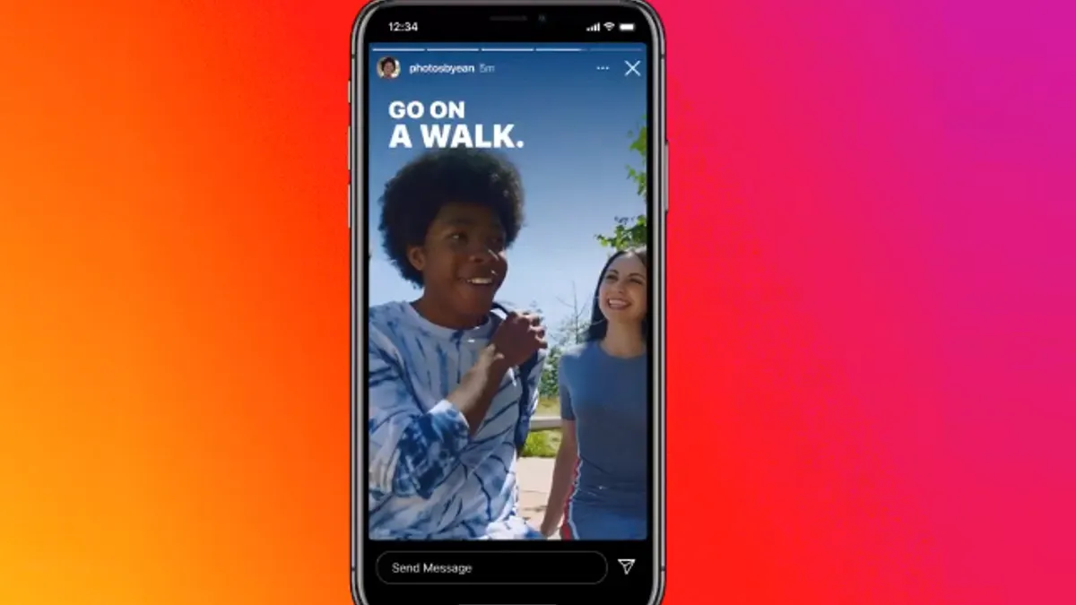 Instagram Stories captions