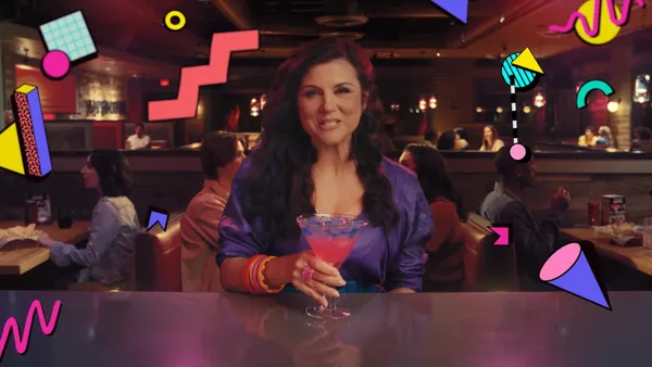 Tiffani Thiessen in a Chili's ad