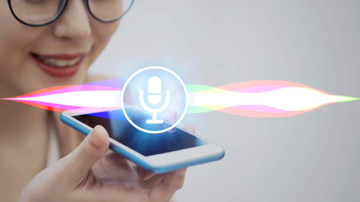 Voice recognition with smart phone