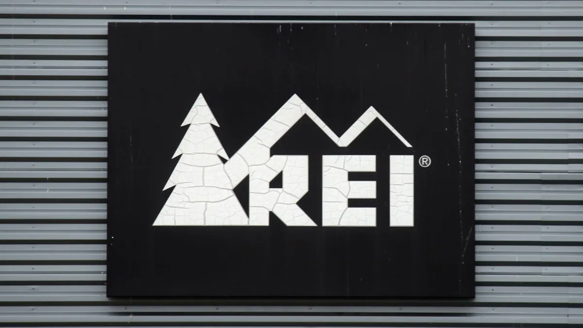 REI store sign