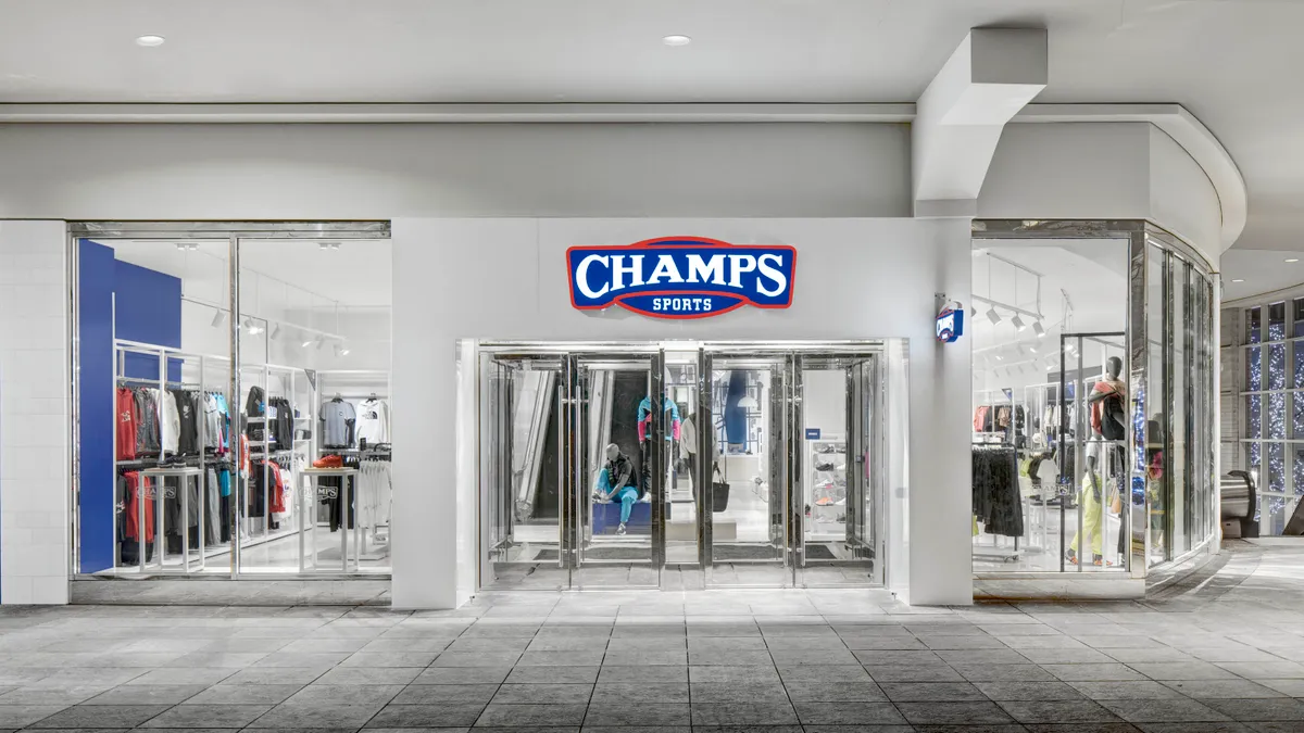 A Champs storefront