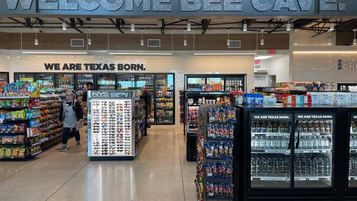 A photo of the inside of a TXB location.