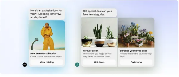 Meta marketing messages