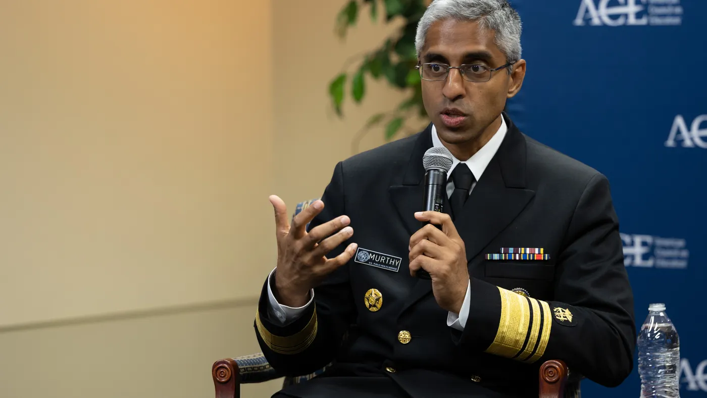 Vivek Murthy is the U.S. surgeon general.