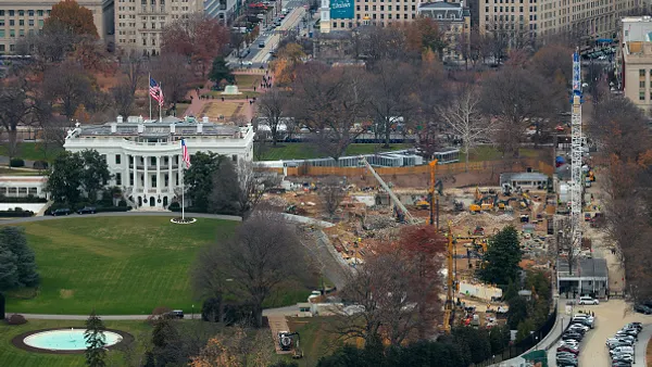 White House ballroom, demolition, secret bunker