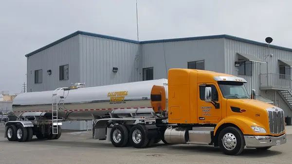 California Freight tanker