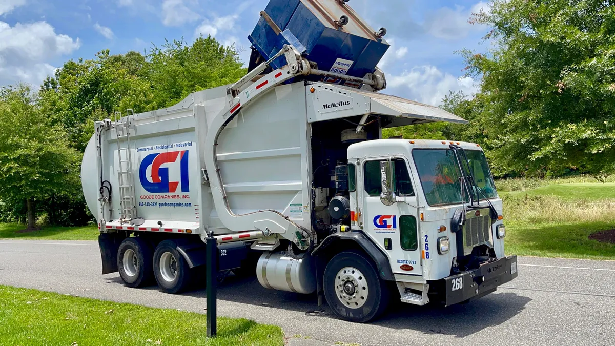 Goode Companies Inc. collection truck