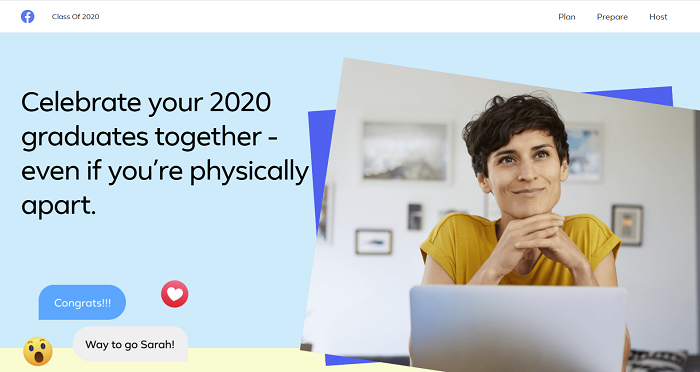 Facebook Graduation 2020