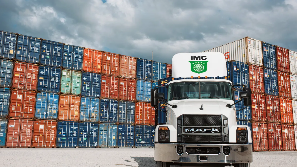 IMC Companies drayage Atlantic Intermodal Services, DNJ Intermodal Services, Gulf Intermodal Services, H&M Intermodal, Intermodal Cartage Co., Ohio Intermodal Services, and Pacific Drayage Services.