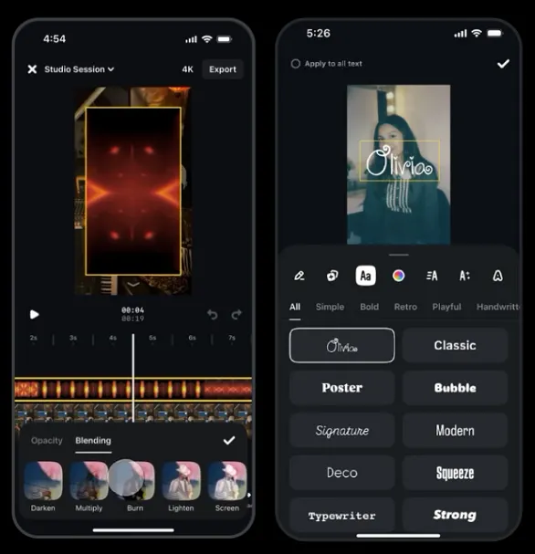 Edits update