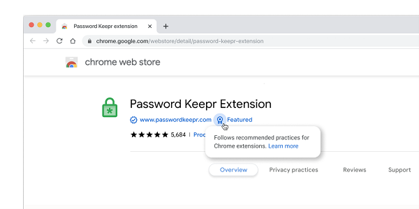 Google Chrome badges