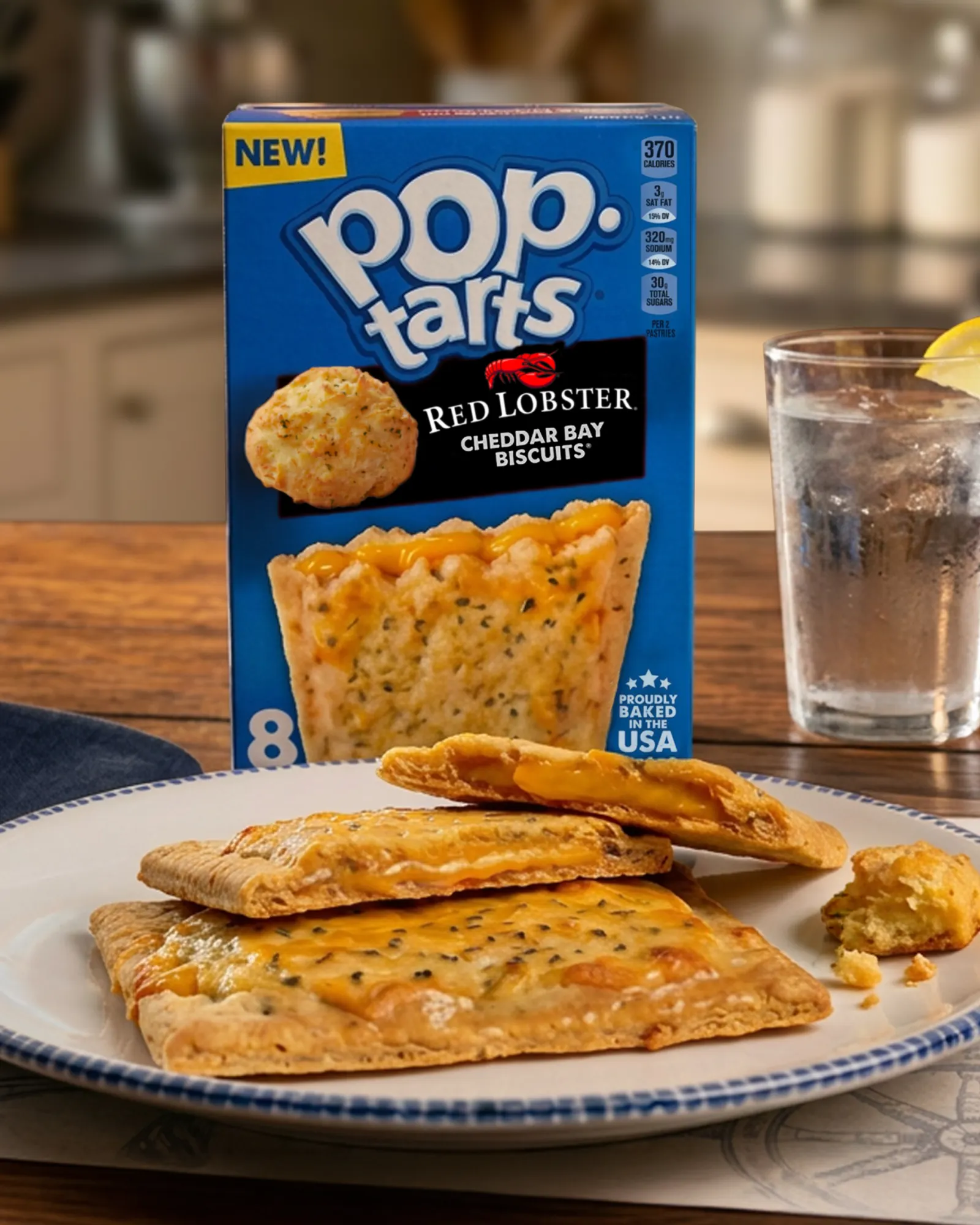 Red Lobster Cheddar Biscuits Pop-Tarts