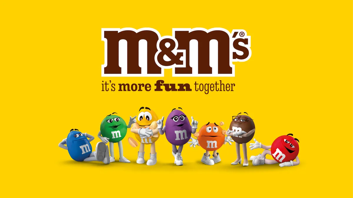 M&M's brand platform art