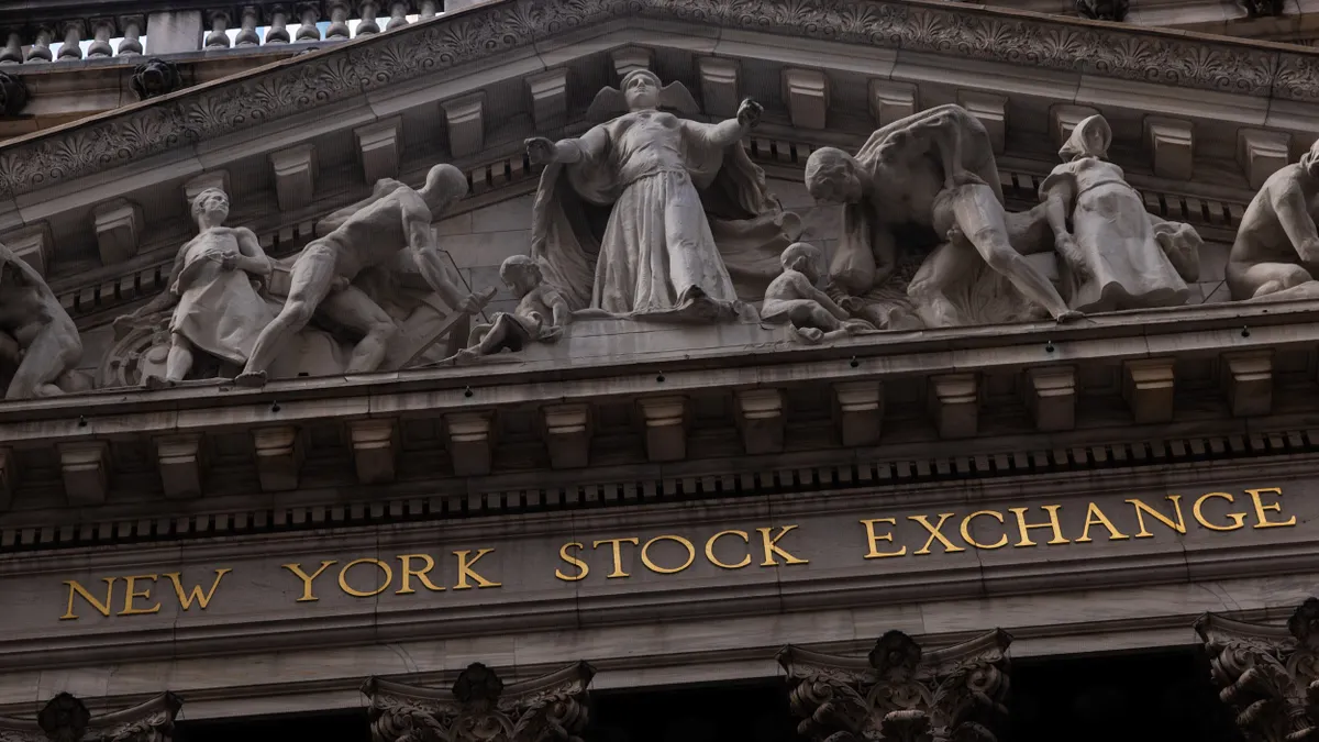 NYSE seen on Nov. 18, 2025 in NYC