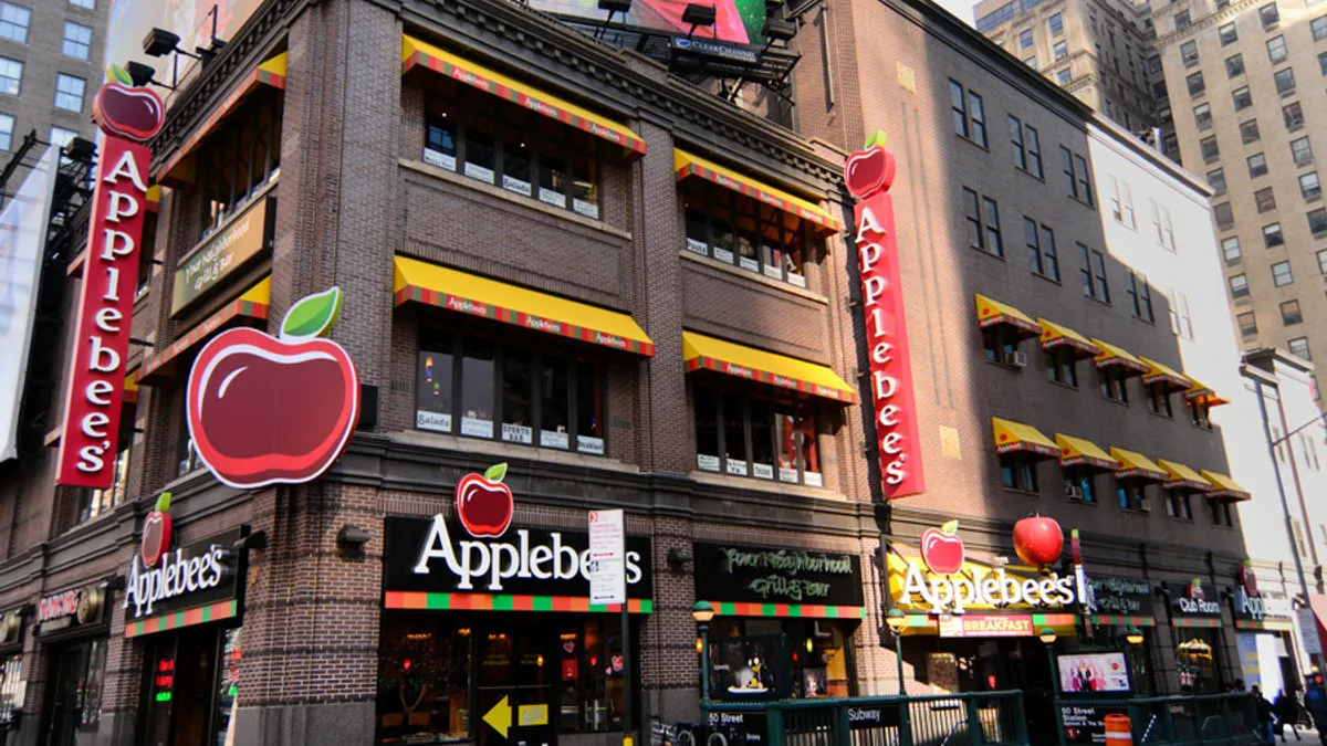 An Applebee's in New York City