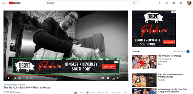 YouTube Overlay Ads