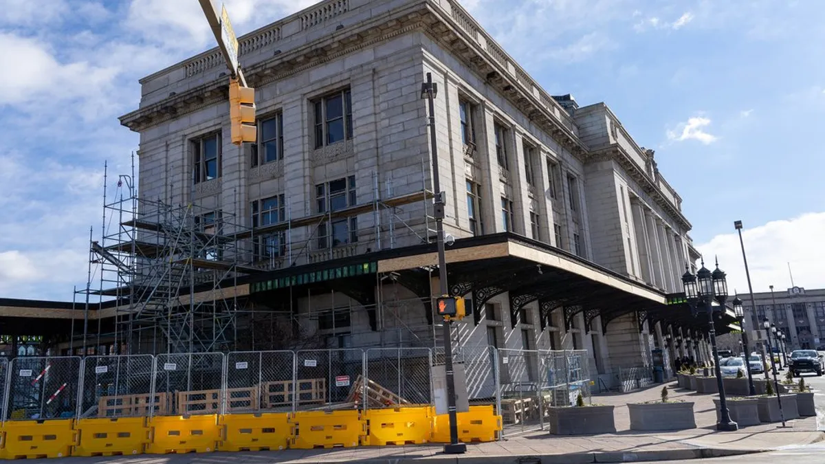 Penn Station Partners, Amtrak’s redevelopment group, placed the project on hold