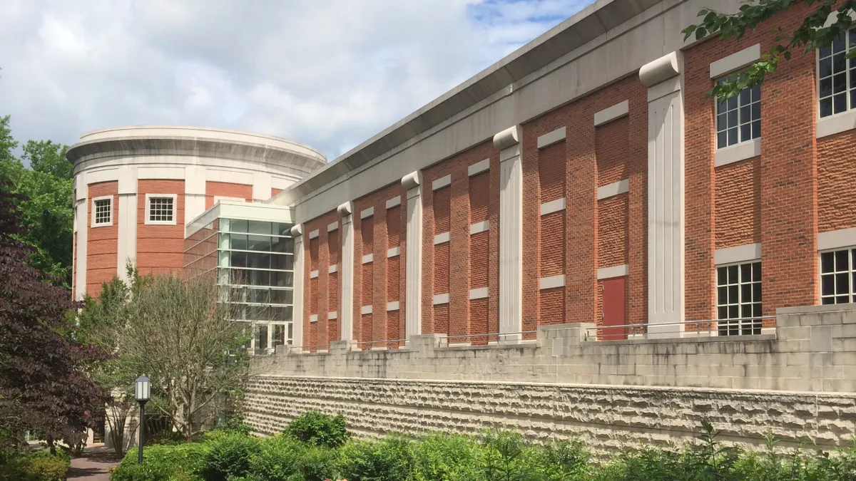 A building on the campus of the University of North Carolina at Greensboro.