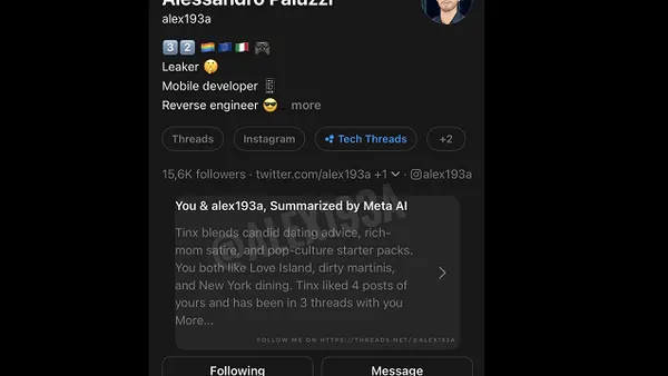 Threads AI summaries