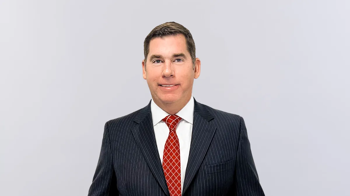 A portrait of Jason Kerr, the new chief accounting officer of XPO Logistics