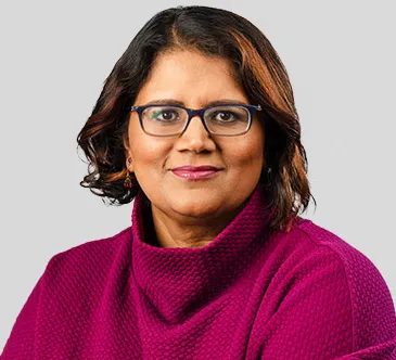 headshot of Vandana Venkatesh, Verizon's chief legal officer