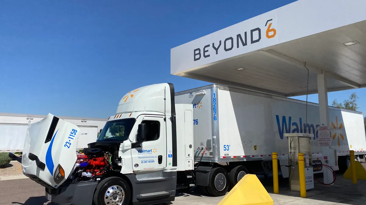 Walmart Cummins CNG natural gas