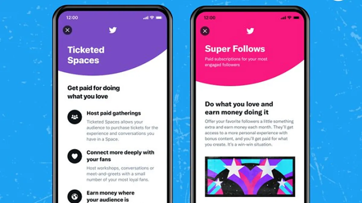 Twitter ticketed Spaces