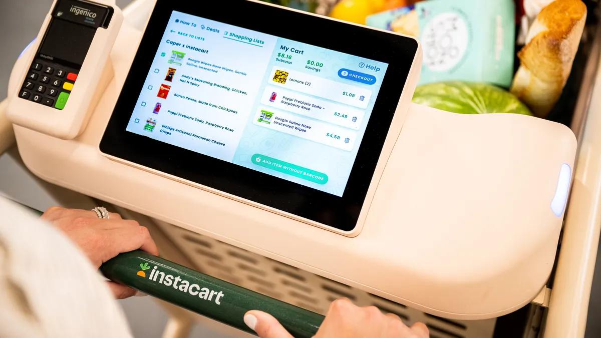 Instacart rolls out Connected Stores suite of services for retailers.